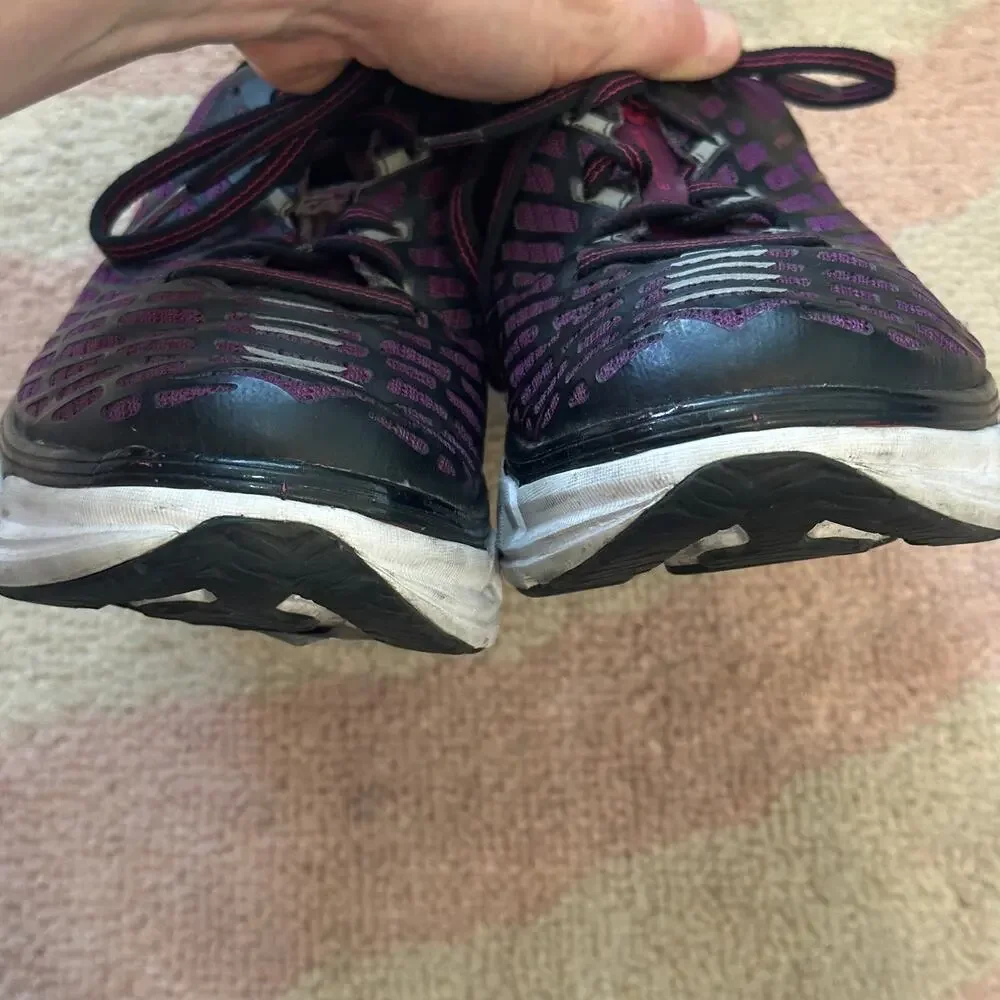 Hoka One One‎ Vanquish 3 Grape Juice Virtual Pink Running Shoes Cushion Sporty
